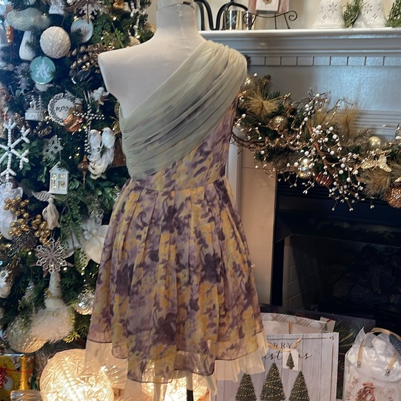 Anthropologie Ryu : one shoulder dress size medium NWT - Picture 5 of 12